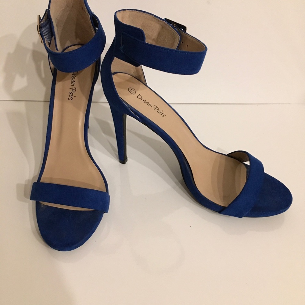 Blue Stiletto Heels Size 11